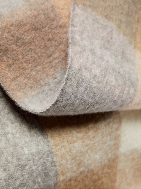 Moodo Teplý šál s jemným vzorom