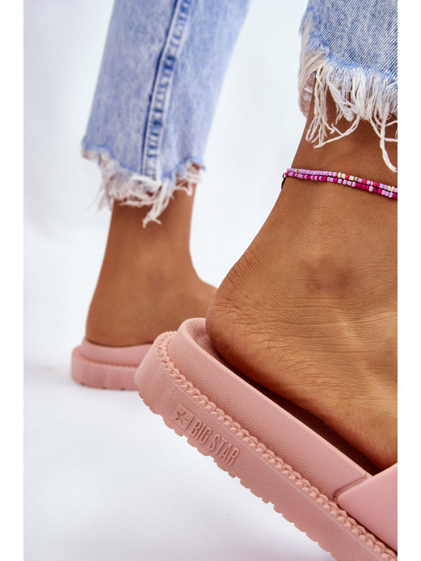 BIG STAR SHOES Women's slippers Big Star Light Pink