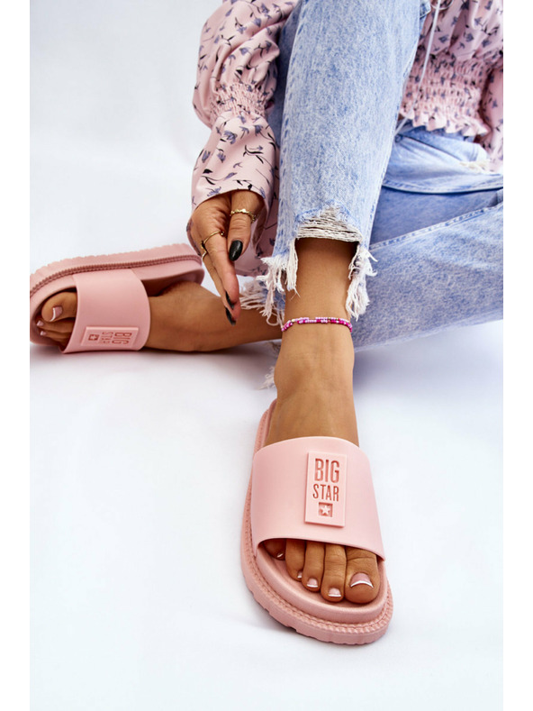 BIG STAR SHOES Women's slippers Big Star Light Pink