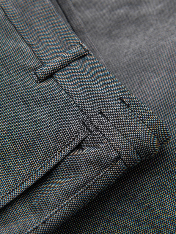 Ombre Clothing Pánske bavlnené teplákové šortky BASIC šedé Oblečenie Ombre