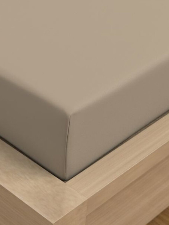 Kvalitex Saténová plachta LUXURY COLLECTION 220x200cm béžová