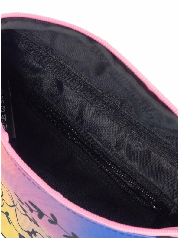 Meatfly Meatfly ľadvinková taška X Pura Vida Taya Peach Flowers | Ružová | Objem 2,5 L