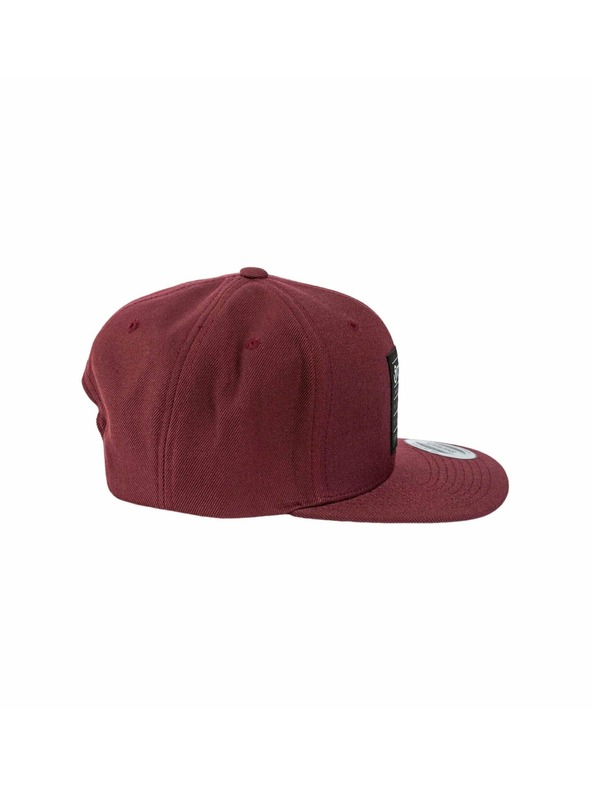 Meatfly Meatfly šiltovka Hornet Snapback Coordinates Maroon | Červená | Veľkosť