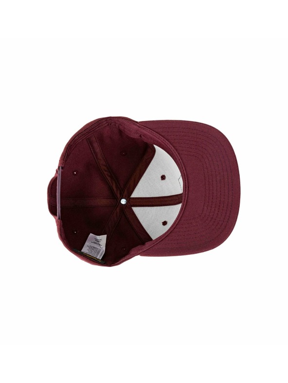 Meatfly Meatfly šiltovka Hornet Snapback Coordinates Maroon | Červená | Veľkosť