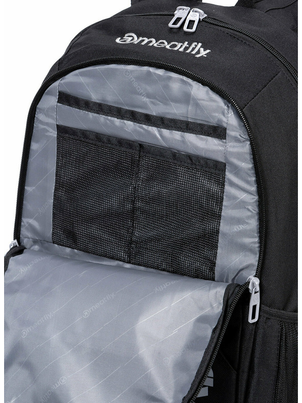 Meatfly Meatfly batoh Basejumper Čierna 22 L + PERAČNÍK ZADARMO | Čierna | Objem 22 L
