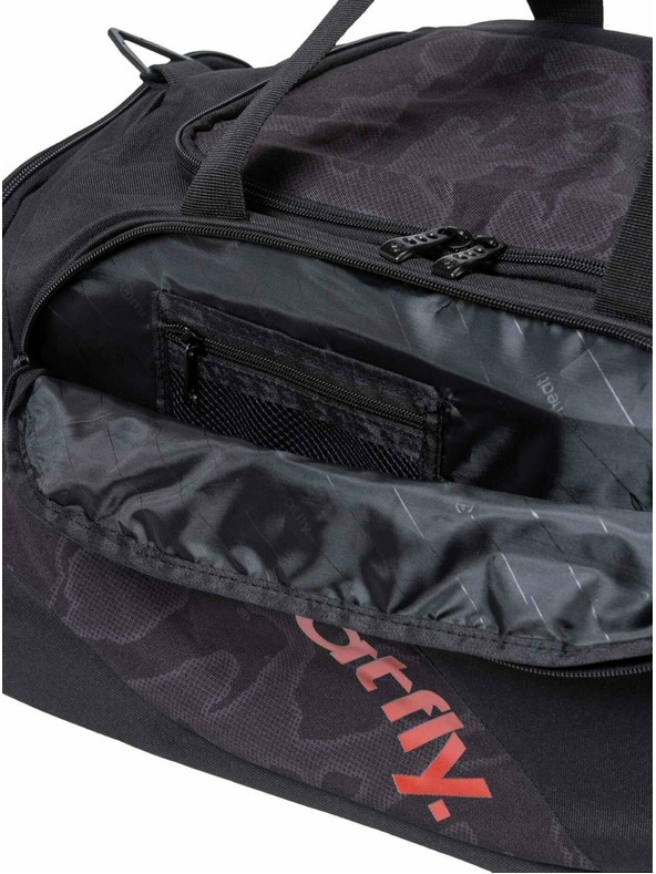 Meatfly Meatfly cestovná taška Rocky Morph Black | Čierna | Objem 30 L