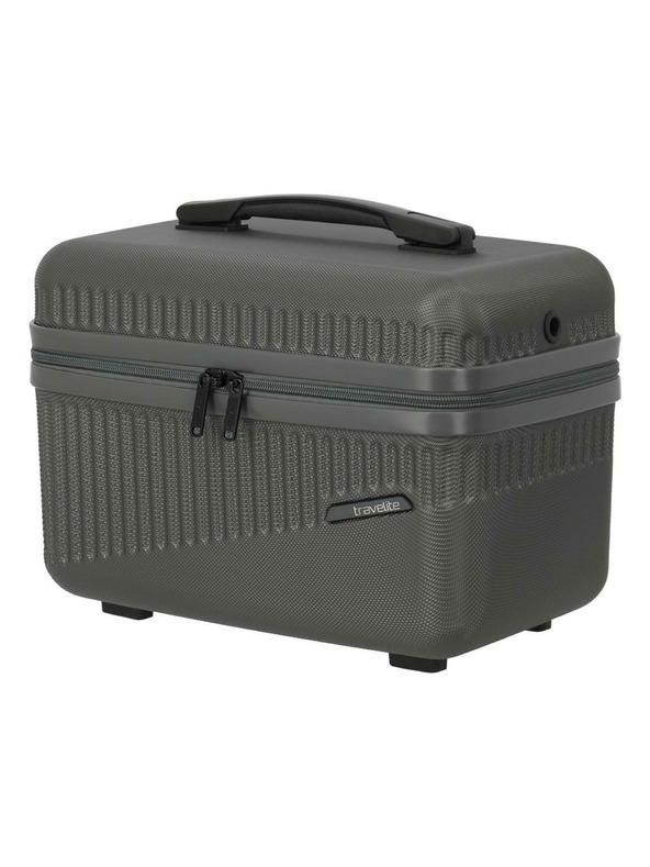 Travelite Kozmetická taška Travelite Bali Beautycase Anthracite