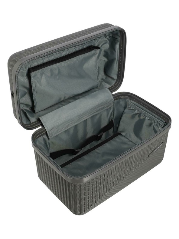 Travelite Kozmetická taška Travelite Bali Beautycase Anthracite