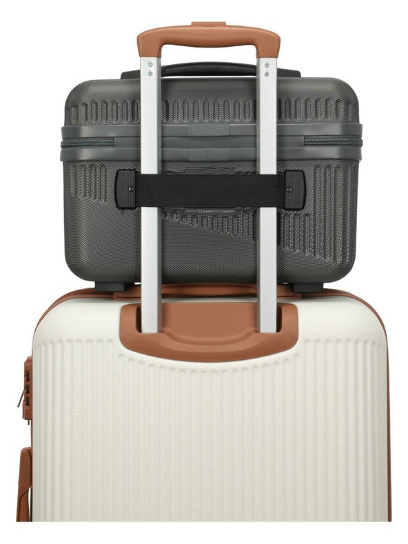 Travelite Kozmetická taška Travelite Bali Beautycase Anthracite