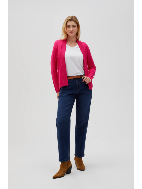 Moodo Dámsky sveter ružový Moodo