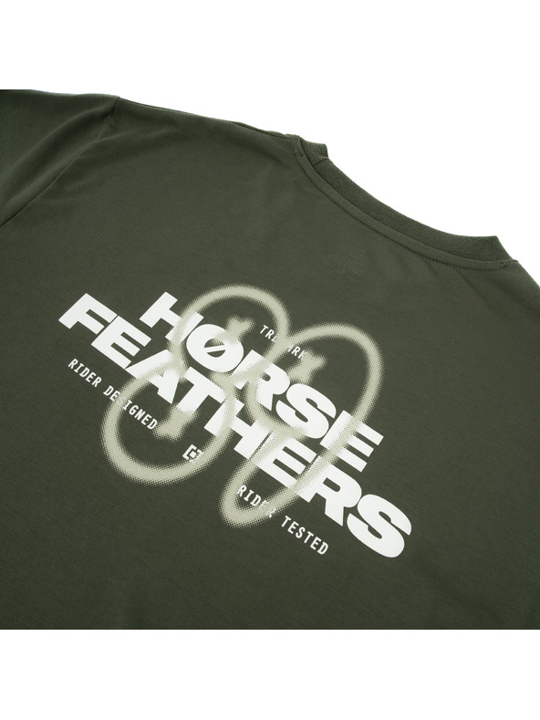 Horsefeathers Bike tričko Fury zelené HORSEFEATHERS
