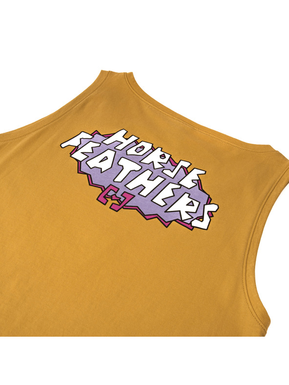 Horsefeathers Top Avoir - horčicová HORSEFEATHERS