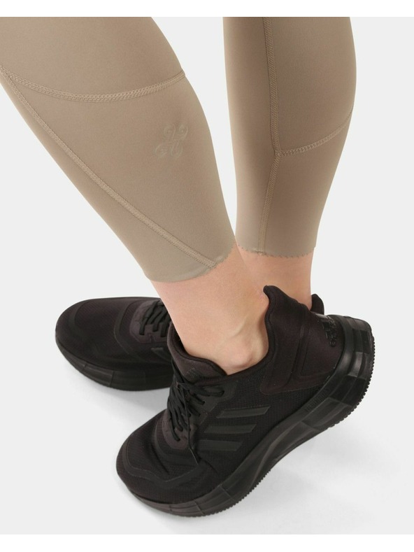 Kilpi Dámske fitness legíny Kilpi RIVIAN-W, s funkciou OPTI-DRY Khaki