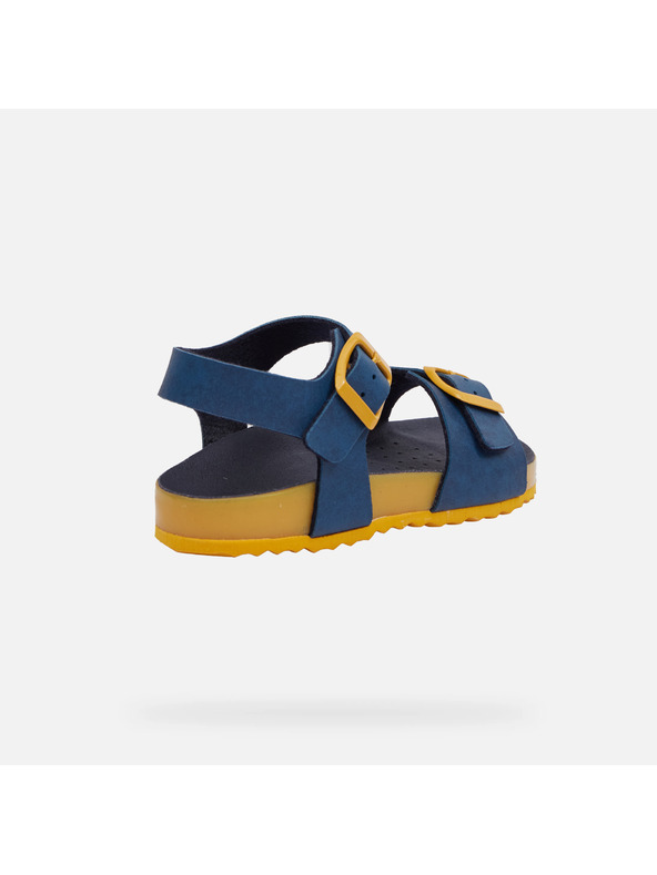 Geox Tmavomodré chlapčenské sandále Geox Ghita