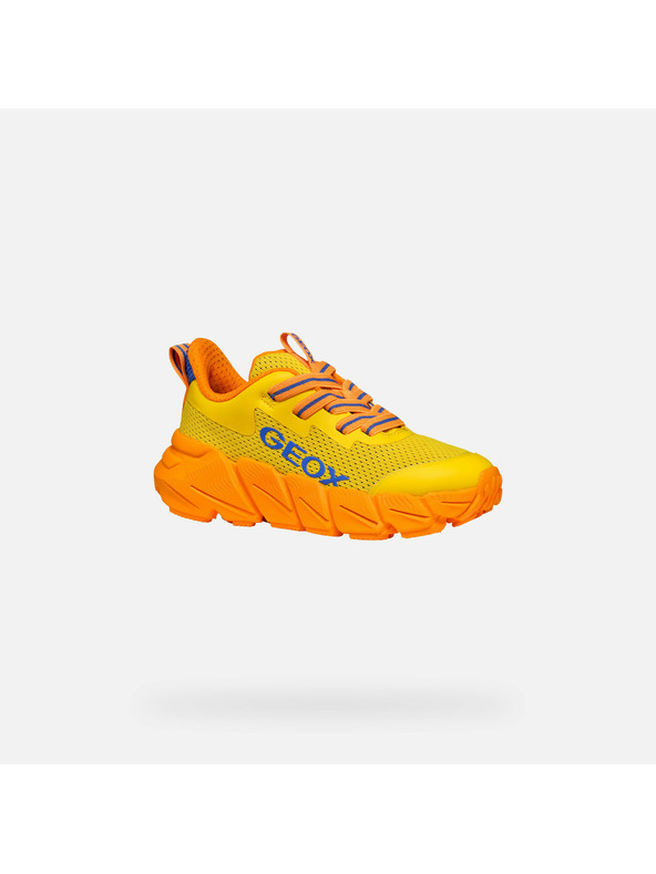 Geox Žlté chlapčenské tenisky Geox Flexyper Fast