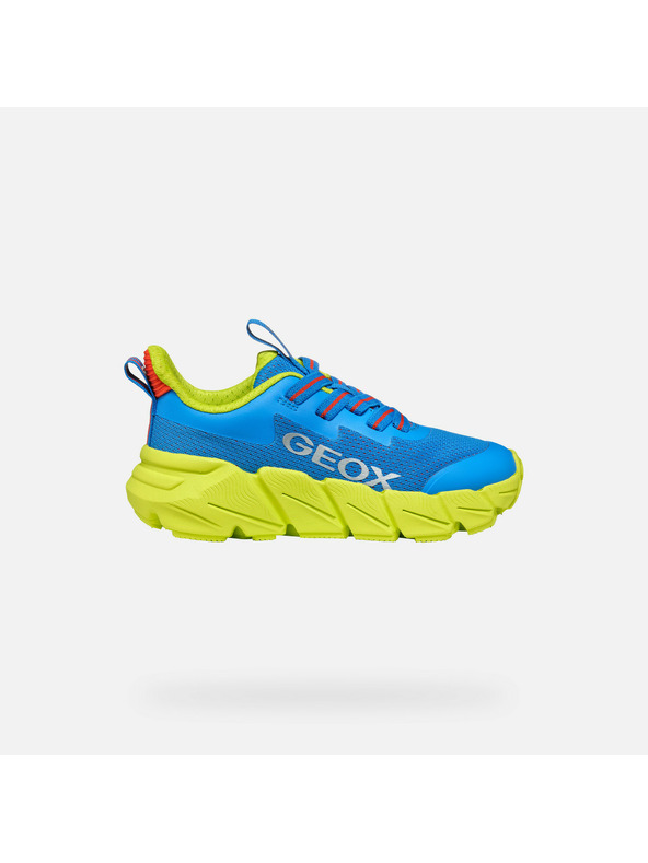 Geox Modré chlapčenské tenisky Geox Flexyper Fast