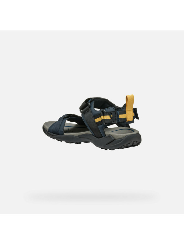 Geox Tmavomodré pánske sandále Geox Terreno + Grip