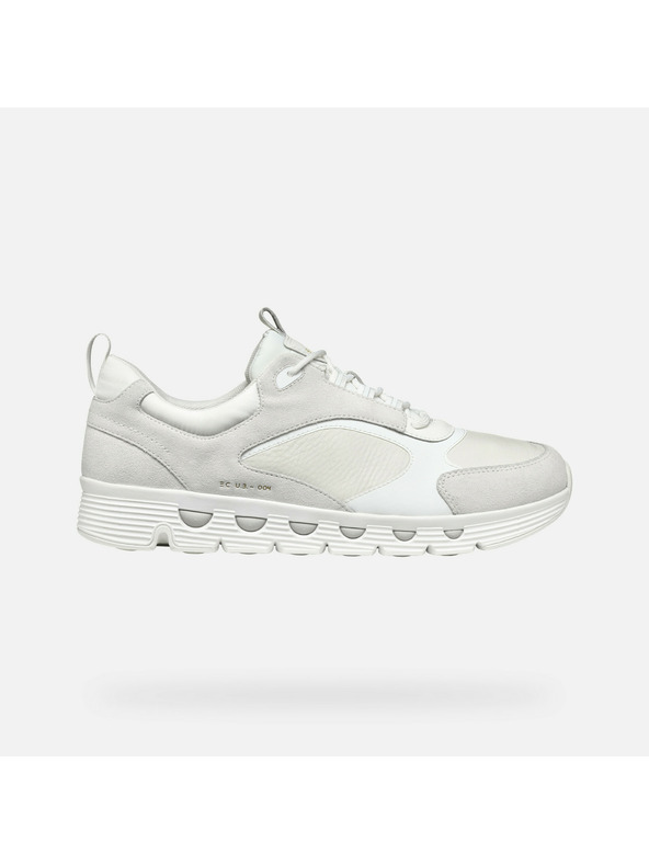 Geox Biele pánske tenisky Geox Spherica ECUB-4