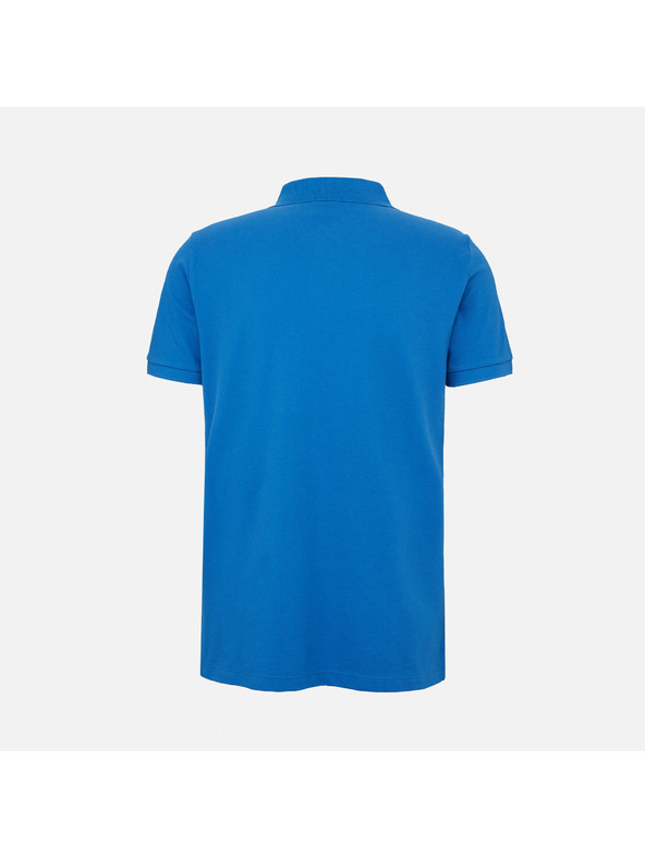 Geox Tmavomodrá pánska polokošeľa Geox