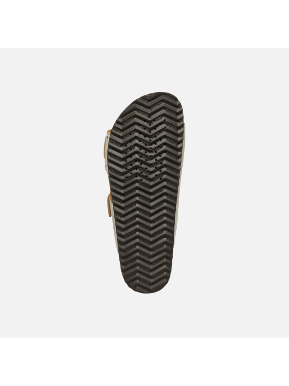 Geox Krémové dámske papuče Geox Brionia R