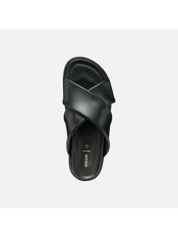Geox Čierne dámske papuče Geox Adelash