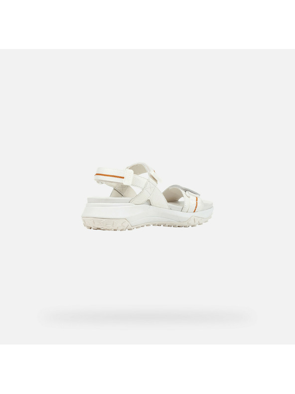 Geox Biele dámske sandále Geox Sorapis + Grip