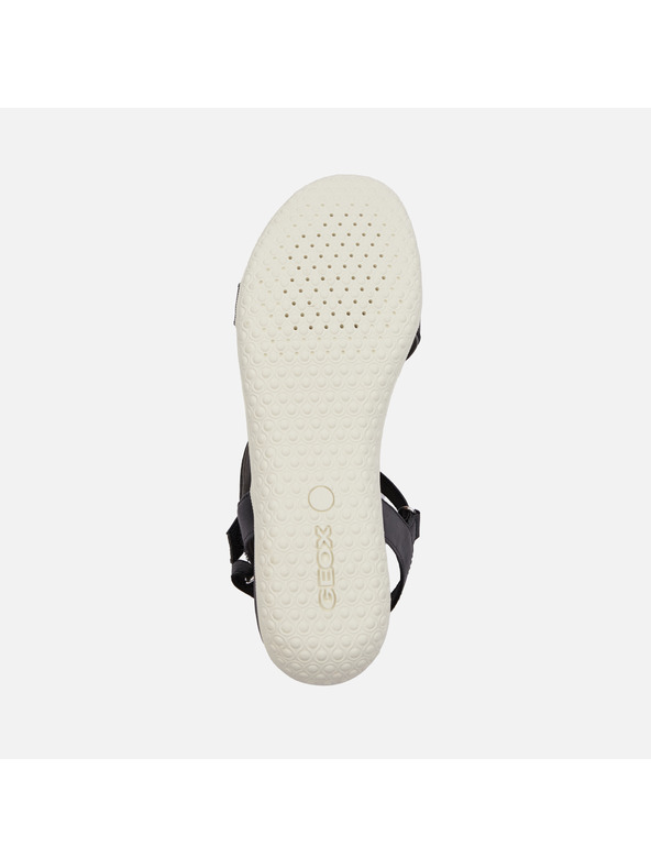 Geox Čierne dámske sandále Geox Vega