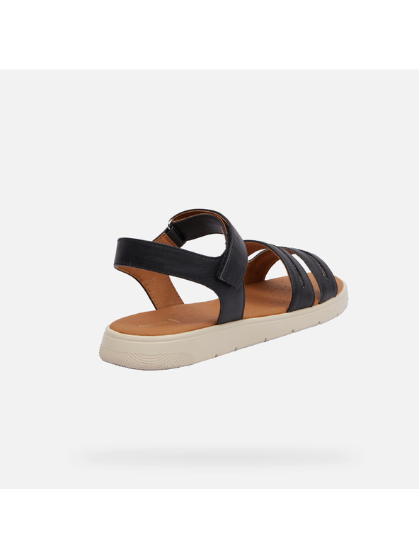 Geox Čierne dámske sandále Geox Dandra