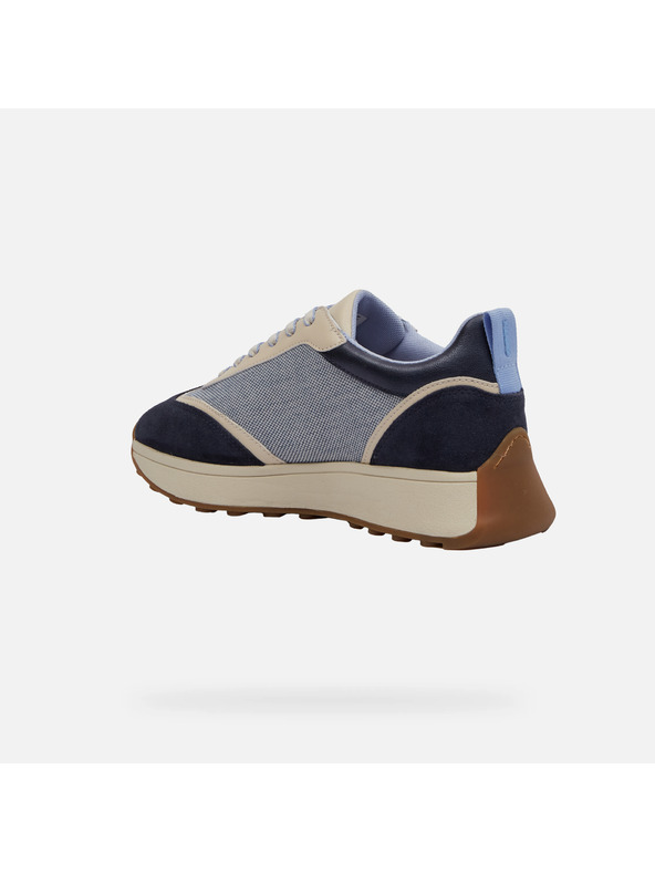 Geox Tmavomodré dámske tenisky Geox Amabel