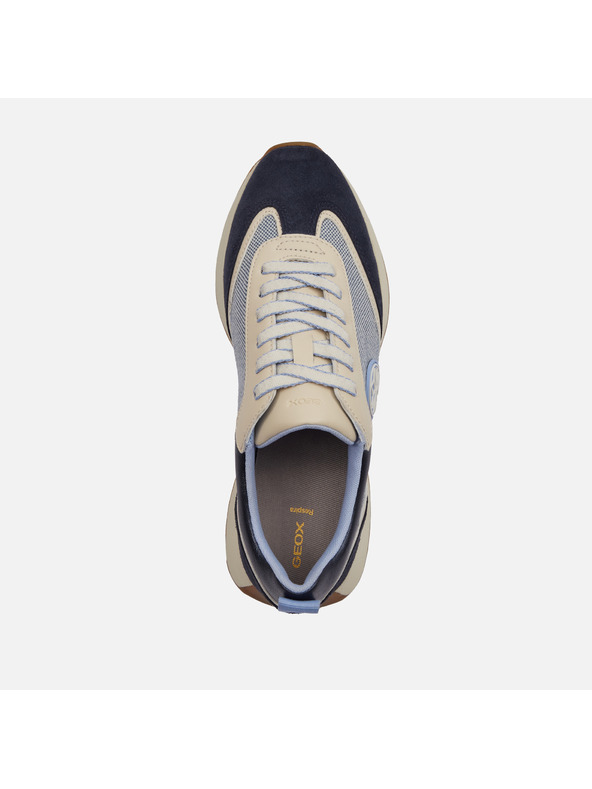 Geox Tmavomodré dámske tenisky Geox Amabel