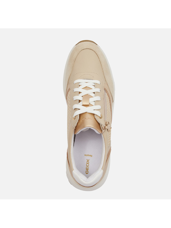 Geox Béžové dámske tenisky Geox Cristael