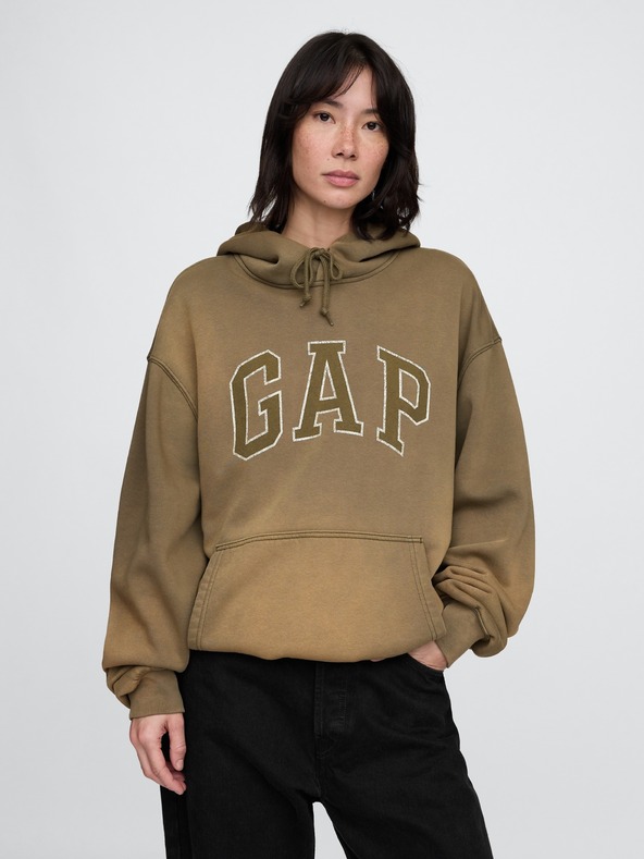 GAP Oversize mikina s logom Americana Unisex GAP