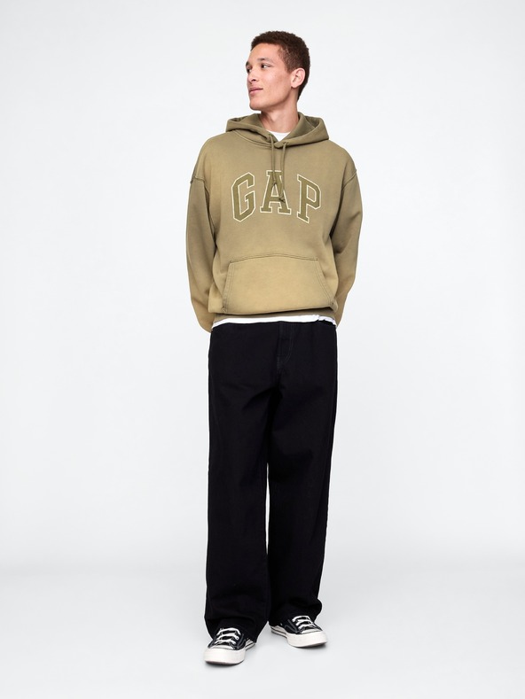 GAP Oversize mikina s logom Americana Unisex GAP