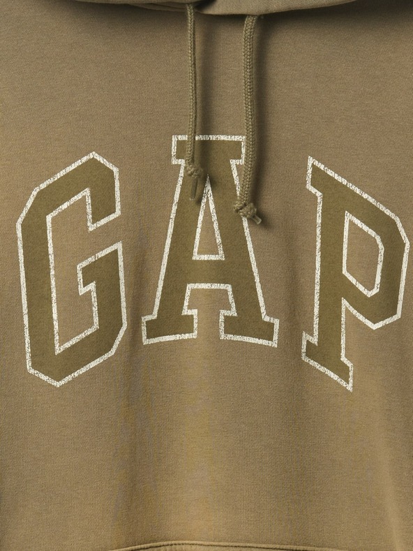 GAP Oversize mikina s logom Americana Unisex GAP