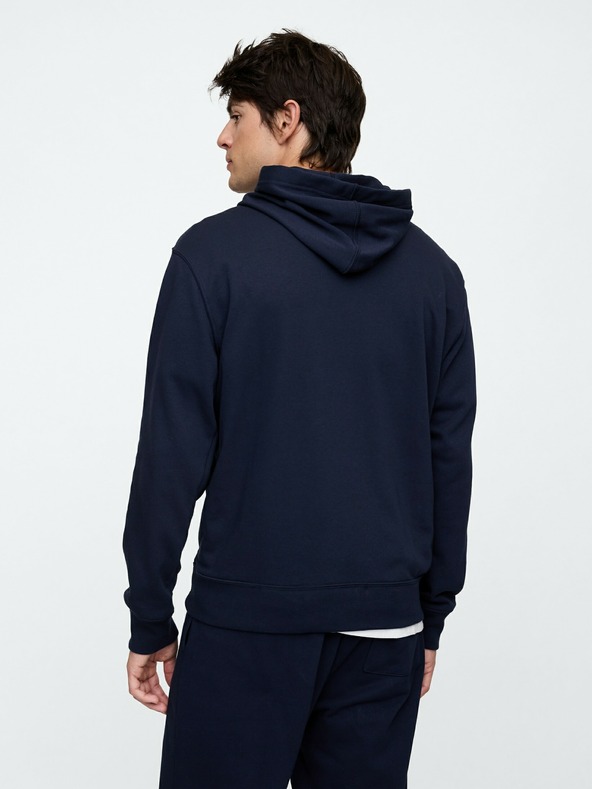 GAP Mikina s logom a fleece GAP