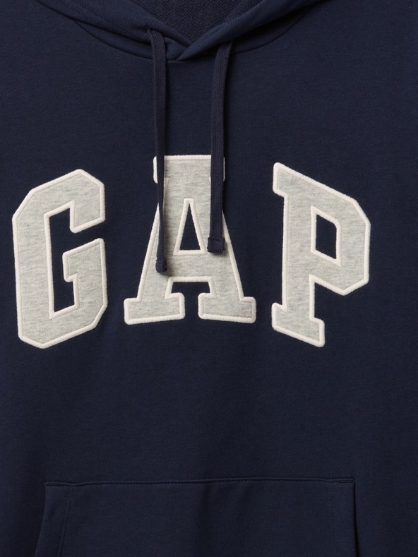 GAP Mikina s logom a fleece GAP