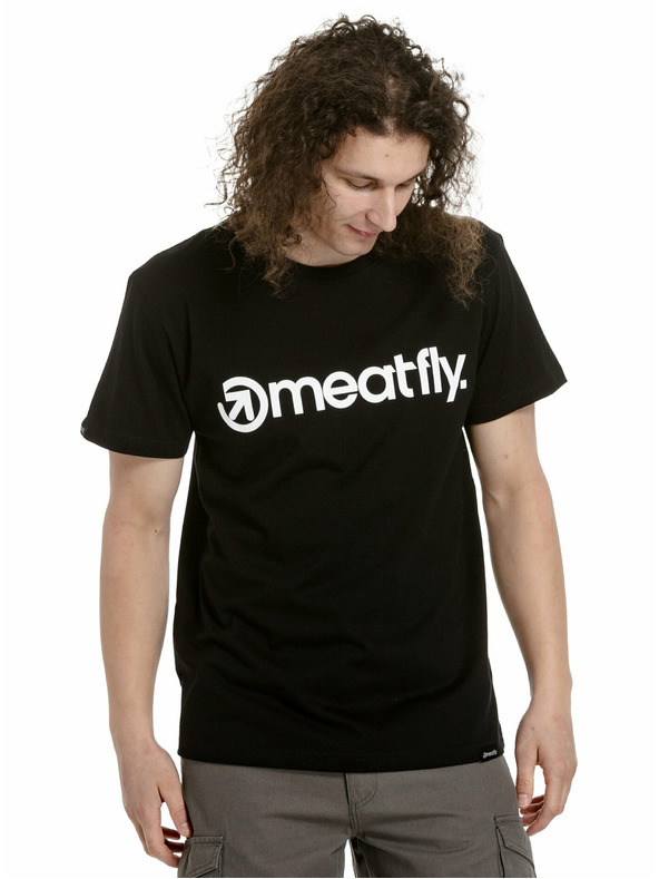 Meatfly Meatfly balenie pánských tričiek MF Logo Multipack Black/Grey Heather/White | Čierna | Veľkosť