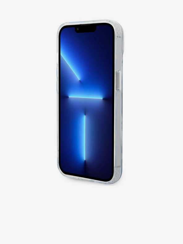 Karl Lagerfeld Karl Lagerfeld IML Karl and Choupette NFT MagSafe Zadný kryt pre iPhone 13 Priehľadný