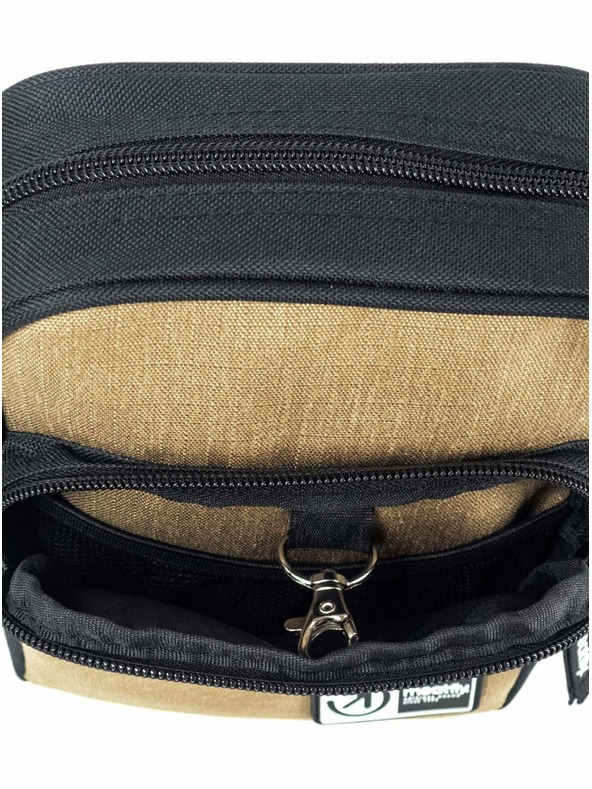 Meatfly Meatfly pánska kabelka Hardy Sand Ripstop | Piesková | Objem 1,5 L