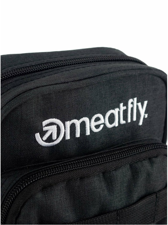 Meatfly Meatfly pánska kabelka Hardy Charcoal | Sivá | Objem 1,5 L