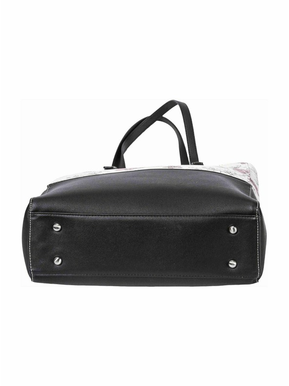 Meatfly Meatfly kabelka Slima Blossom White | Biela | Objem 12 L