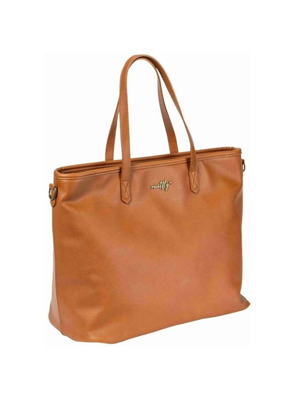 Meatfly Meatfly kabelka Gisel Brown | Hnedá | Objem 22 L