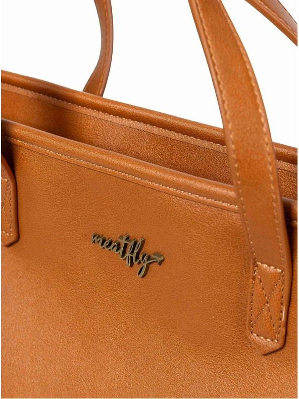 Meatfly Meatfly kabelka Gisel Brown | Hnedá | Objem 22 L