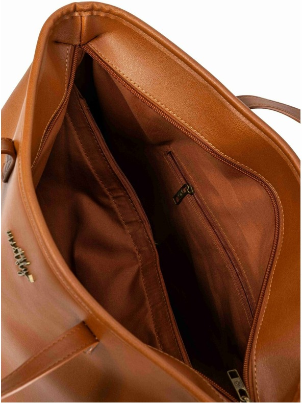 Meatfly Meatfly kabelka Gisel Brown | Hnedá | Objem 22 L