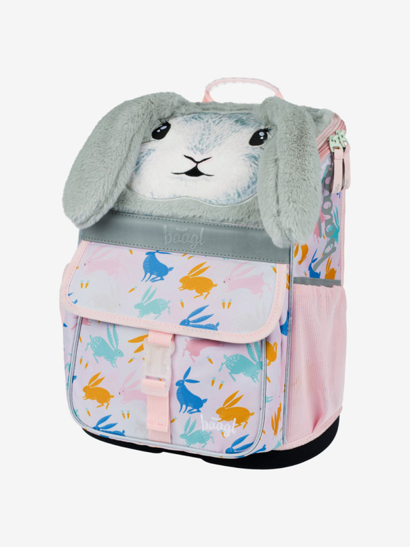 BAAGL  Béžový školský batoh Zippy Bunny Baagl