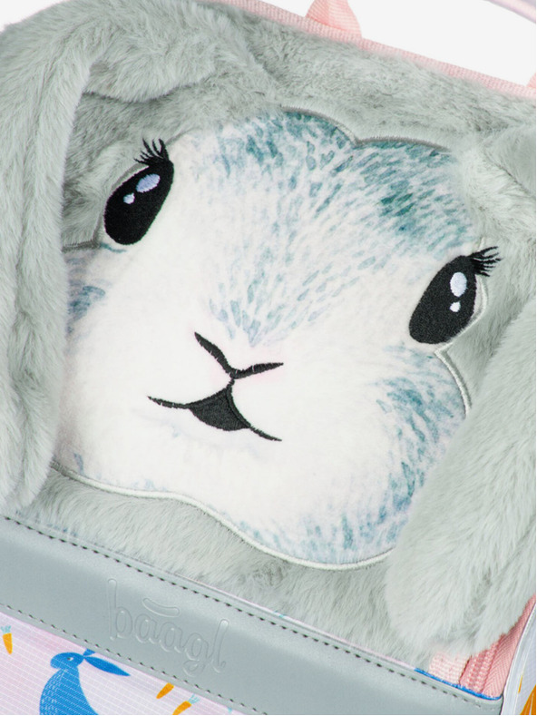 BAAGL  Béžový školský batoh Zippy Bunny Baagl