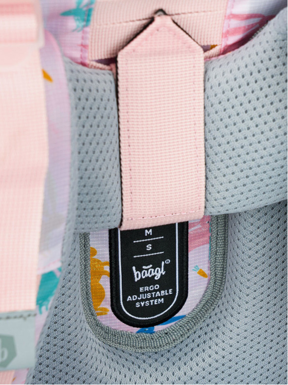 BAAGL  Béžový školský batoh Zippy Bunny Baagl