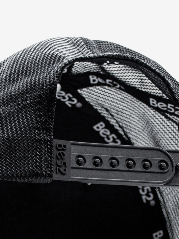 Be52 Be52 Tiger splash šiltovka prémiová čierna/modrá