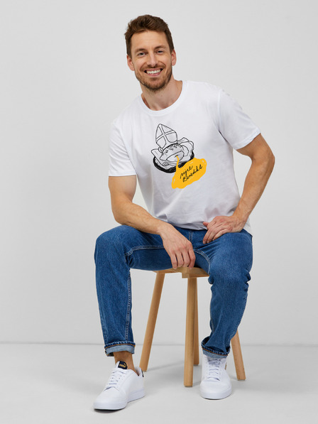 ZOOT.Original Biele pánske tričko ZOOT.Original Vajce Benedikt