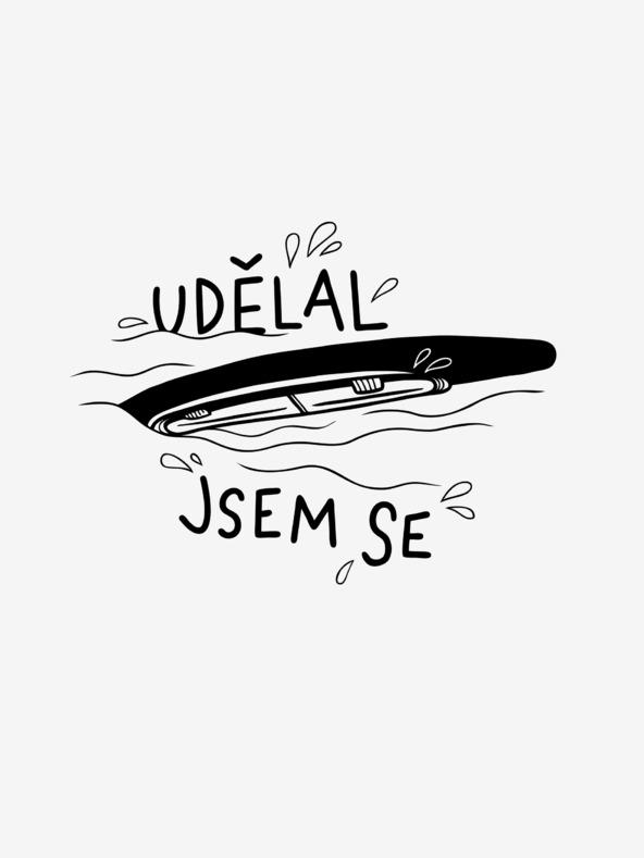 ZOOT.Original Biele pánske tričko ZOOT.Original Urobil som sa